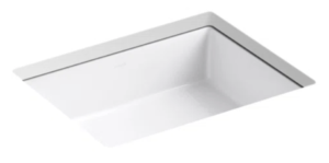 Wayfair K-2882-0 Verticyl Rectangular Undermount Bathroom Sink with Overflow Kohler